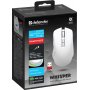 Мышь беспроводная игровая Defender Whisper GM-209 3в1, RGB, 7 кнопок, 400 mAh, 7200 dpi, белая