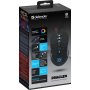 Мышь проводная игровая Defender Draglen GM-907 черная, радуж, 6 кнопок,7200dpi (в комплекте коврик)