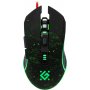 Мышь проводная игровая Defender Draglen GM-907 черная, радуж, 6 кнопок,7200dpi (в комплекте коврик)