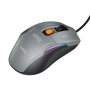 Мышь проводная игровая Hoco GM52, чёрно-серый