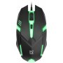Мышь проводная игровая Defender Сyber MB-560L 7 цветов,3 кнопки, 1600 dpi, чёрный