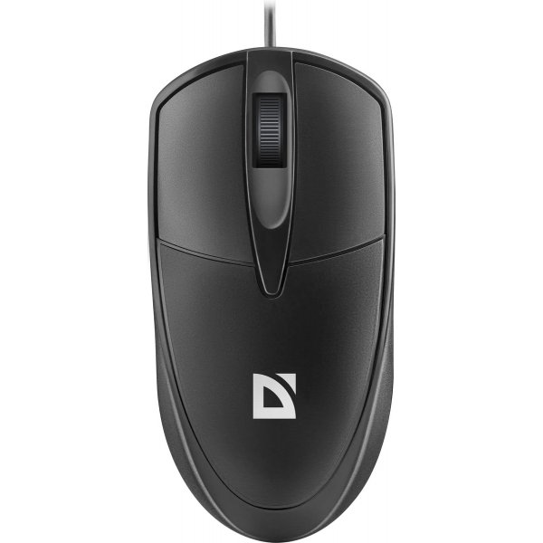 Мышь проводная Defender Trace MB-989, 3D ,1,2м, 1000dpi, чёрный