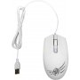 Мышь проводная MGK-07U Dialog Gan-Kata - игровая, 4 кнопки + ролик прокрутки, подсветка, USB, белая