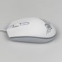 Мышь проводная MGK-07U Dialog Gan-Kata - игровая, 4 кнопки + ролик прокрутки, подсветка, USB, белая