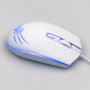Мышь проводная MGK-07U Dialog Gan-Kata - игровая, 4 кнопки + ролик прокрутки, подсветка, USB, белая