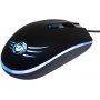 Мышь проводная MGK-07U Dialog Gan-Kata - игровая, 4 кнопки + ролик прокрутки, подсветка, USB, чёрная