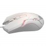 Мышь проводная MOG-05U Nakatomi Gaming mouse - игровая, 4кн+ролик прокрутки,подсветка,USB, белая