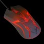 Мышь проводная MOG-05U Nakatomi Gaming mouse - игровая, 4кн+ролик прокрутки,подсветка,USB, белая