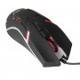 Мышь проводная MOG-05U Nakatomi Gaming mouse - игровая, 4кн+ролик прокрутки,подсветка,USB, чёрная