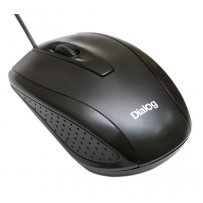 Мышь проводная MOP-04BU Dialog Pointer Optical-3кнопки+ролик прокрутки, USB