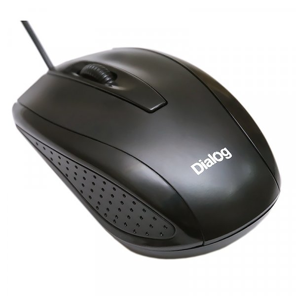 Мышь проводная MOP-04BU Dialog Pointer Optical-3кнопки+ролик прокрутки, USB