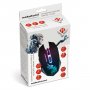 Мышь беспроводная MROG-15UR Nakatomi Gaming RF 2.4G Optical - игровая, 6 кнопок+ролик, с подсветкой 7 цветов, USB