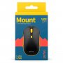 Мышь проводная Perfeo MOUNT, оптическая, 4 кнопки, USB, 800-1600 dpi, чёрн/жёлтая