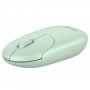 Мышь беспроводная Perfeo SLIM, оптич., 3 кн, USB, 1200 dpi, зелёная