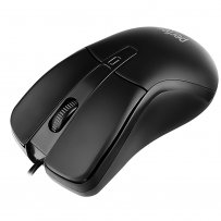 Мышь проводная Perfeo ONE оптическая, 3 кнопки, USB, 1000 dpi, чёрная