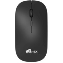 Мышь беспроводная RMW-120 Ritmix, оптич., 4 кн, 800/1200/1600 dpi, USB, чёрная