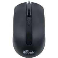 Мышь проводная ROM-109 Ritmix 4 кн, 1600 dpi, USB, чёрная