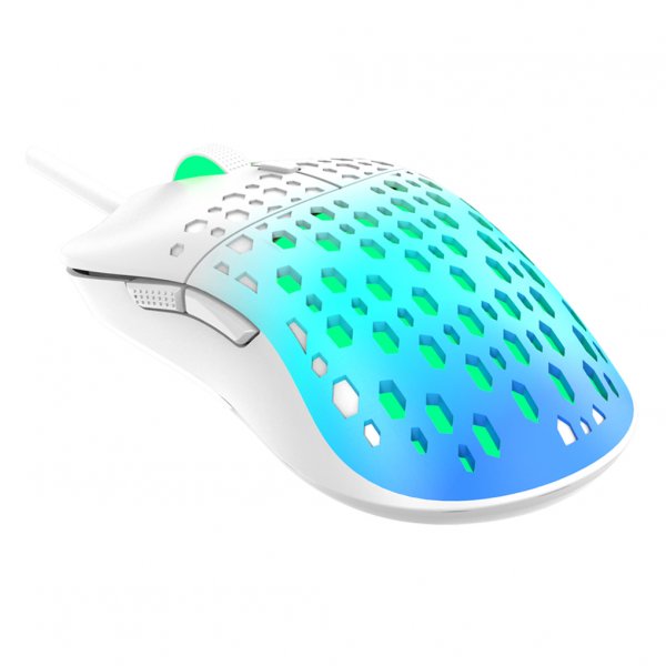 Мышь проводная AULA S11 Pro blue оптическая, 6 кн, 2000 dpi, USB