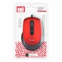 Мышь проводная Smartbuy ONE SBM-265-R, беззвучная, красный
