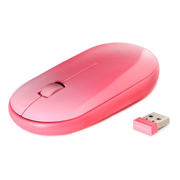 Мышь беспроводная Smartbuy SBM-266AG-P градиент розовый