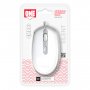 Мышь проводная Smartbuy ONE SBM-280-WG USB бело-серая