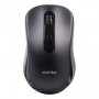 Мышь беспроводная Smartbuy SBM-282AG-K, беззвучная, чёрная