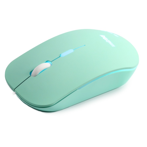 Мышь проводная Smartbuy SBM-288-LG, беззвучная, зелёный