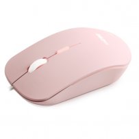 Мышь проводная Smartbuy SBM-288-P, беззвучная, розовый