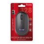 Мышь беспроводная Smartbuy SBM-328AG зарядка от USB, подсветка, бесшумная, чёрная