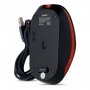 Мышь беспроводная Smartbuy ONE SBM-344CAG-KR с зарядкой от USB черно-красная