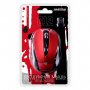 Мышь беспроводная Smartbuy SBM-612AG-RK, беззвучная, Red/Black