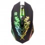 Мышь беспроводная игровая Smartbuy SBM-727AG-K RUSH X27, чёрная