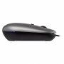 Мышь проводная Smartbuy SBM-328-G, беззвучная, подсветка, серый металлик