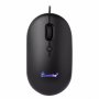 Мышь проводная Smartbuy SBM-328-K, беззвучная, подсветка, чёрный