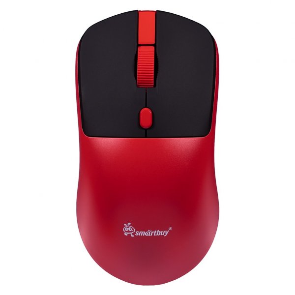 Мышь беспроводная Smartbuy 355, чёрно-красная