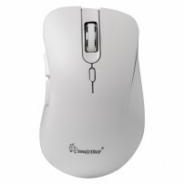 Мышь беспроводная Smartbuy SBM-616AG, беззвучная, белая