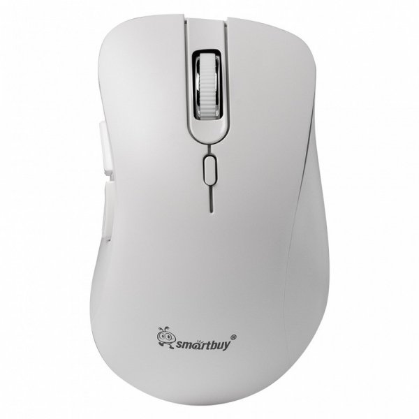 Мышь беспроводная Smartbuy SBM-616AG, беззвучная, белая