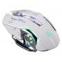 Мышь беспроводная игровая Smartbuy SBM-724AGW RUSH X14, белая