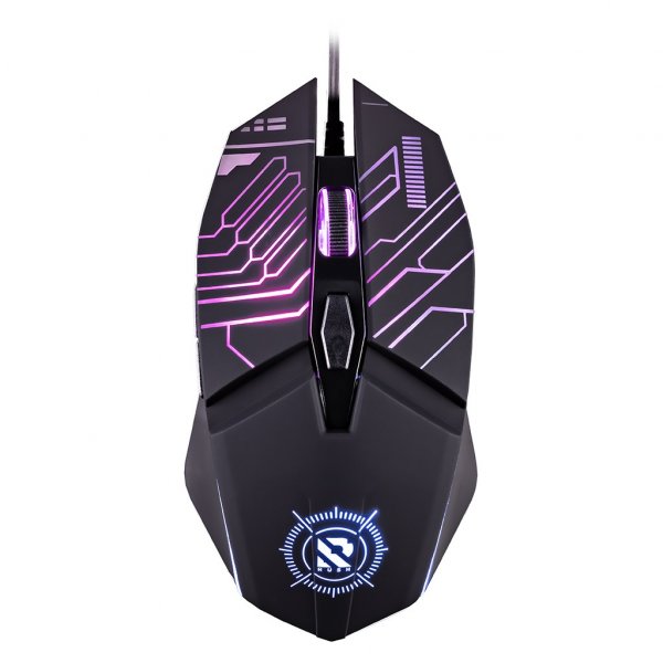 Мышь проводная игровая Smartbuy SBM-735GK RUSH X35, чёрная