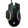 Мышь проводная игровая Smartbuy RUSH SBM-736G X36, 1200-7200 dpi, чёрная