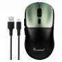 Мышь беспроводная Smartbuy Dual BT+USB с зарядкой Smartbuy X7 чёрно-зелёная (SBM777DGG)