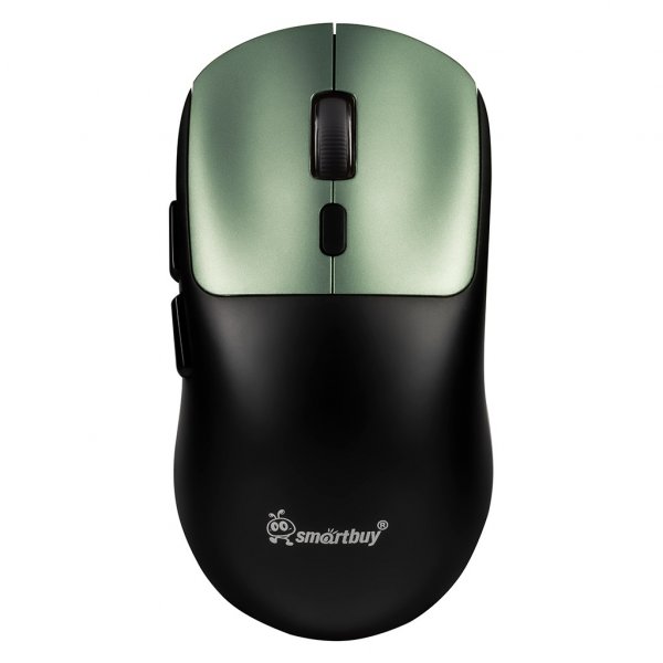 Мышь беспроводная Smartbuy Dual BT+USB с зарядкой Smartbuy X7 чёрно-зелёная (SBM777DGG)