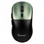 Мышь беспроводная Smartbuy Dual BT+USB с зарядкой Smartbuy X7 чёрно-зелёная (SBM777DGG)