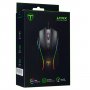 Мышь проводная игровая Lynx, RGB, 6 кнопок, 7200 dpi, T-Line, чёрный