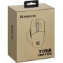 Мышь беспроводная игровая Defender Tisa GM-126, LED, 7D, 2,4+BT, 800-1600 dpi, бело-синяя