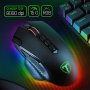 Мышь беспроводная игровая Alpha, RGB, 9 кнопок, 8000 dpi, T-Line, чёрный