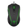 Мышь проводная игровая Lynx, RGB, 6 кнопок, 7200 dpi, T-Line, чёрный