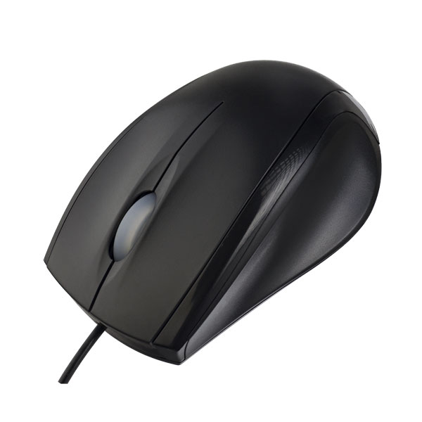 Мышь проводная Perfeo CLASS, оптическая, 3 кнопки, USB, 1000 dpi, чёрная