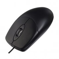 Мышь проводная Perfeo DEBUT, оптическая, 3 кнопки, USB, 1000 dpi, чёрная