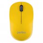 Мышь беспроводная Perfeo SKY, оптич., 3 кн, USB, 1200 dpi, жёлтая